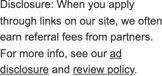 Advertiser Disclosure Advertiser Disclosure