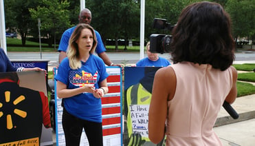 Photo of Amy Ritter, Making Change at Walmart Communications Director