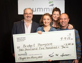 Bridget Thompson Was the 2018 Winner of Project Teen Money