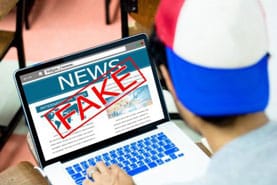 Fake News Graphic Fake News Graphic