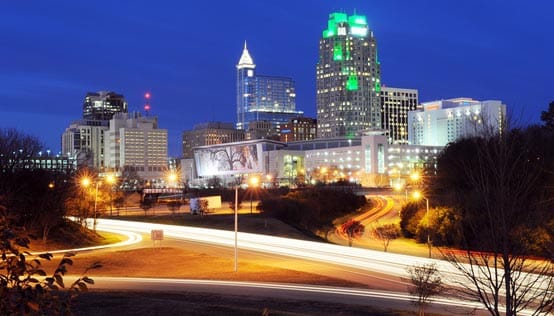 Raleigh at Night Raleigh at Night