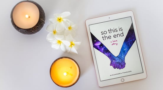 Photo of Alexandra Franzen's novel, So This Is The End Photo of Alexandra Franzen's novel, So This Is The End