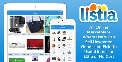 With Listia Users Can Sell Unwanted Goods And Get Items For Little Or No Cost With Listia Users Can Sell Unwanted Goods And Get Items For Little Or No Cost