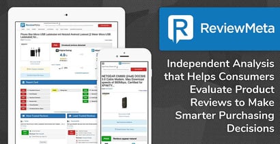 Reviewmeta Helps Consumers Evaluate Product Reviews