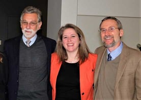 Rob Restuccia, Amy Rosenthal, and Michael Miller