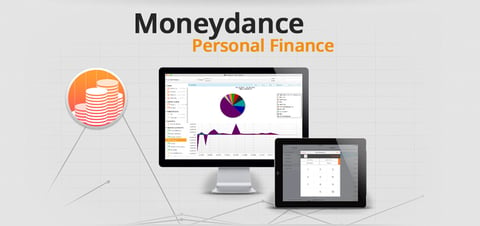 Screenshot of Moneydance homepage