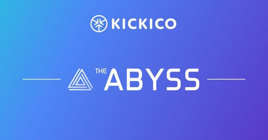 KICKICO and The Abyss logos KICKICO and The Abyss logos