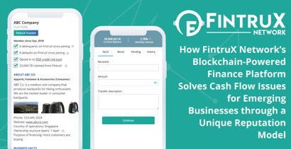 Fintrux Networks Blockchain Finance Platform For Smes