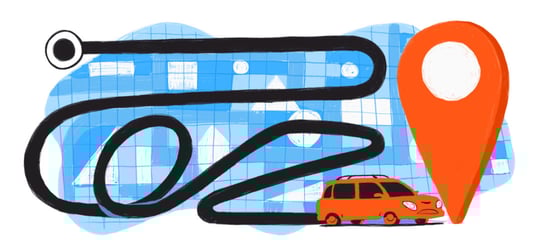 Graphic of Root app driving test analysis