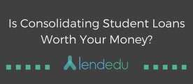 Screenshot of LendEDU blog header