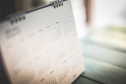 Stock Photo of a Calendar Stock Photo of a Calendar