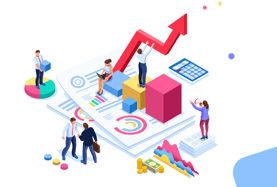 Customer Data Analysis Graphic