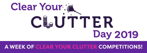 Screenshot of Clear Your Clutter campaign banner