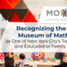 Recognizing the National Museum of Mathematics as One of New York City’s Top Affordable and Educational Family Experiences