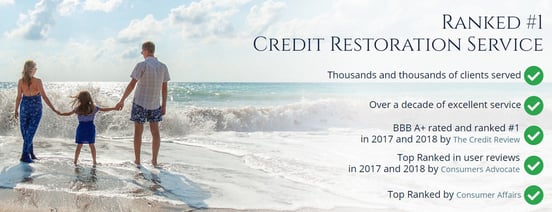 Screenshot of Credit Saint banner Screenshot of Credit Saint banner
