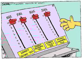 Hawaii Tax Reduction Cartoon Hawaii Tax Reduction Cartoon