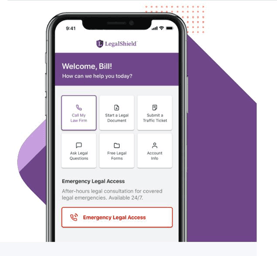 LegalShield App Screenshot