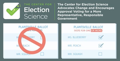 The Center For Election Science Fosters Approval Voting