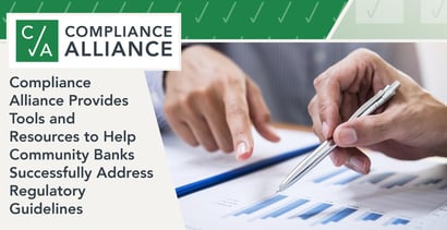 Compliance Alliance Helps Banks Meet Guidelines Compliance Alliance Helps Banks Meet Guidelines
