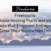 Freehostia: Affordable Hosting Plans and Intuitive Web Tools that Empower Entrepreneurs to Grow Their Businesses Online