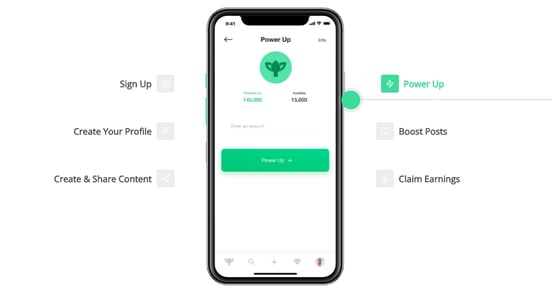 Screenshot of Karma app features Screenshot of Karma app features