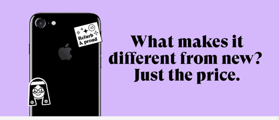 Refurbished Phone Graphic Refurbished Phone Graphic