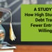 A Study Reveals How High Student Loan Debt Translates to Fewer Entrepreneurs Willing to Start a Business