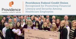Providence Federal Credit Union Recognized for Promoting Financial Literacy and Security Among Healthcare Employees