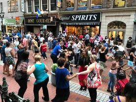 Hartford Residents Dancing
