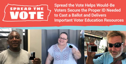 Spread The Vote Educates And Helps Would Be Voters Get Ids