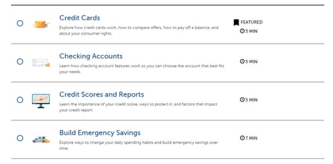 Screenshot of Consumers Credit Union videos