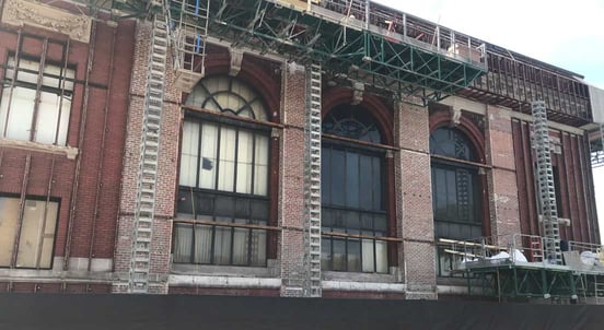 Photo of Legacy Center construction