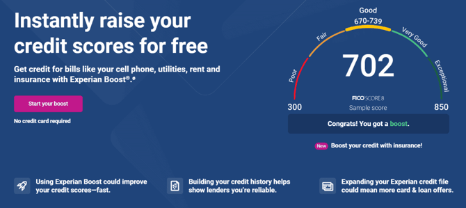 Experian Boost Experian Boost