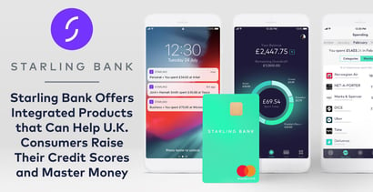 Starling Bank Offers Integrated Financial Products For Uk Consumers