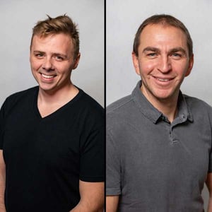 Jonathan Mendonsa and Brad Barrett Jonathan Mendonsa and Brad Barrett