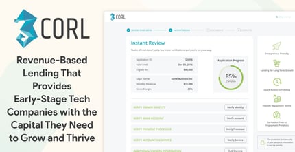 Corl Offers Revenue Based Loans For Tech Companies