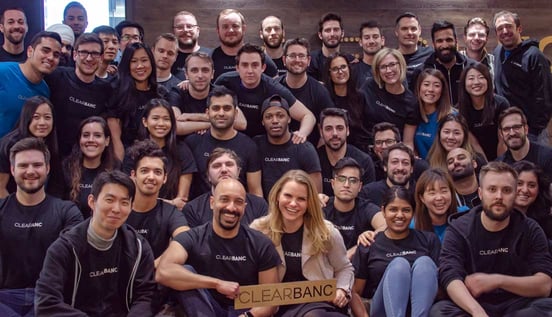 Photo of the Clearbanc team Photo of the Clearbanc team