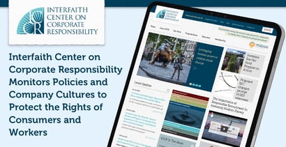 Iccr Protects Consumers And Worker Rights Iccr Protects Consumers And Worker Rights