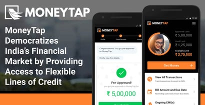 Moneytap Offers Flexible Credit Lines For Indian Consumers Moneytap Offers Flexible Credit Lines For Indian Consumers