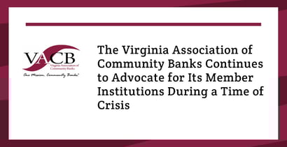 The Vacb Is Fighting On Behalf Of Virginia Community Banks The Vacb Is Fighting On Behalf Of Virginia Community Banks