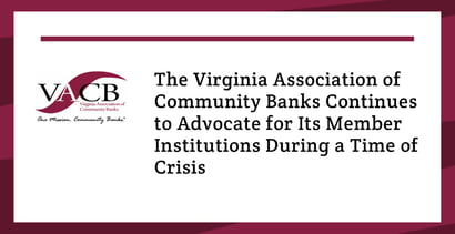 The Vacb Is Fighting On Behalf Of Virginia Community Banks