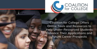 Coalition for College Offers Tools for Students