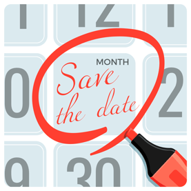 Save the Date Graphic