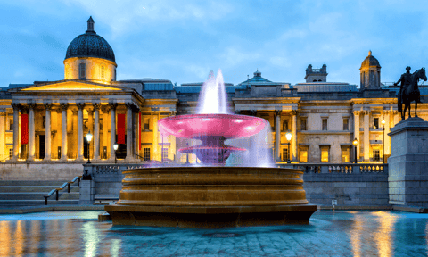 Photo of the National Gallery in London