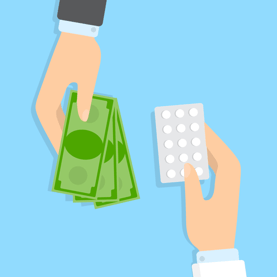 Graphic of Prescription Drugs Purchase Graphic of Prescription Drugs Purchase