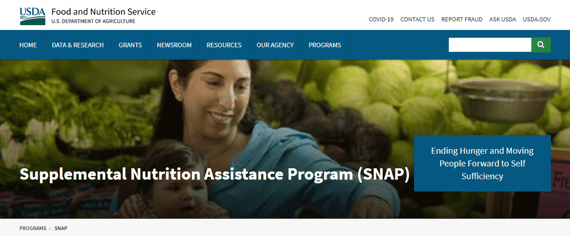 USDA.gov website