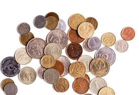 Picture of Various Coins Picture of Various Coins