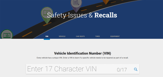 Safety Issues & Recalls Safety Issues & Recalls