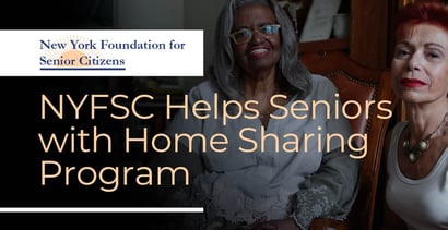 Nyfsc Helps Seniors With Home Sharing Program Nyfsc Helps Seniors With Home Sharing Program