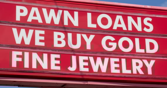 Pawn an item of value